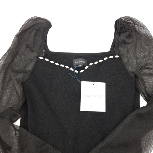 FINAL ⬇️ MAJORELLE | Zoelle Mini Dress in Black - Picture 5 of 9